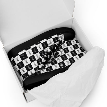 High Top Canvas Shoes | Women.