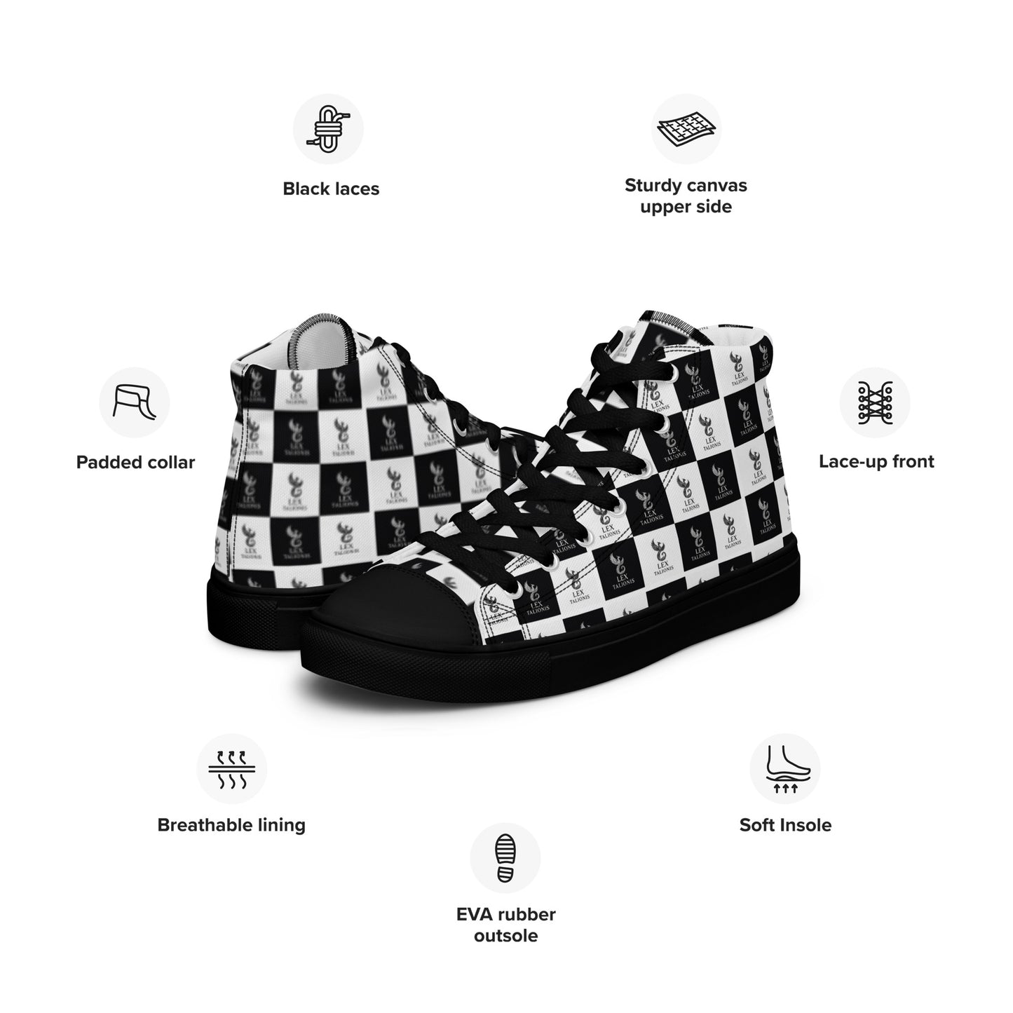 High Top Canvas Shoes | Women.