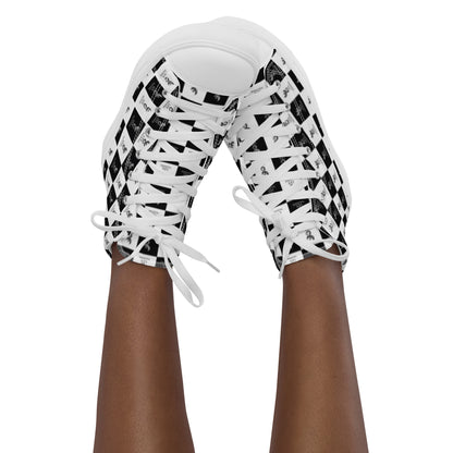High Top Canvas Shoes | Women.
