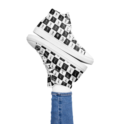 High Top Canvas Shoes | Women.